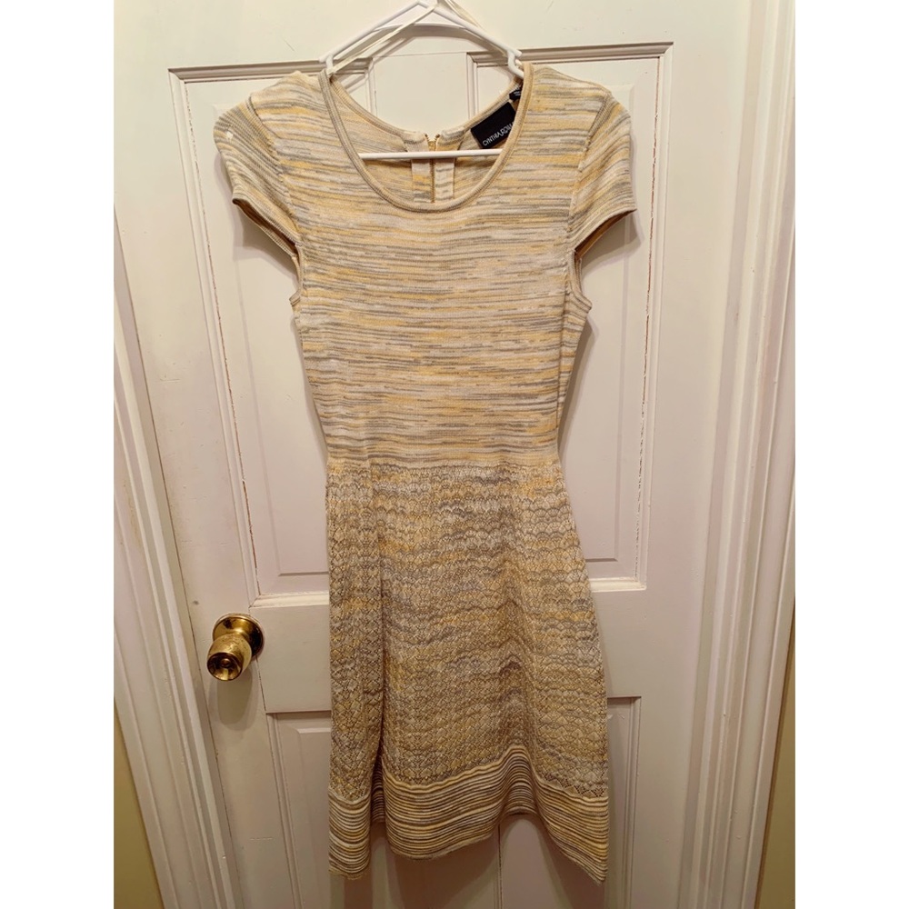 💛 Multi-Color Knit Midi Dress 💛